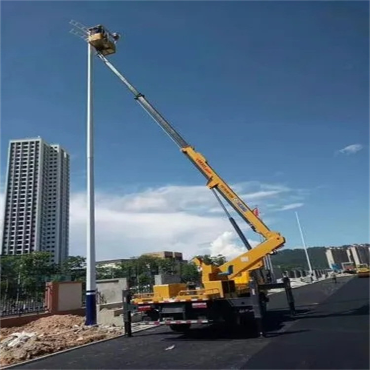 独山维修路灯的曲臂升降车出租